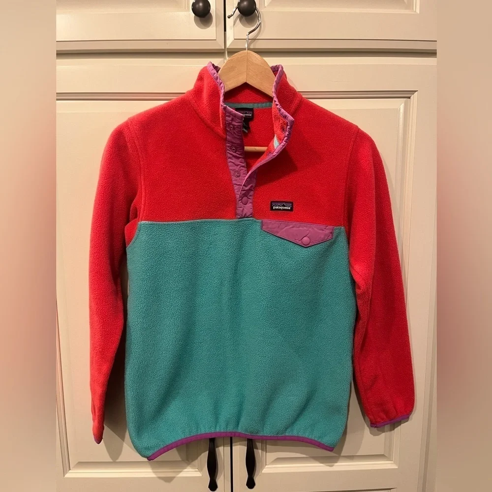 Patagonia Synchilla Girls Size 12 - Picture 1 of 9